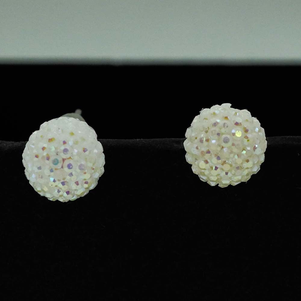 floral balls studs