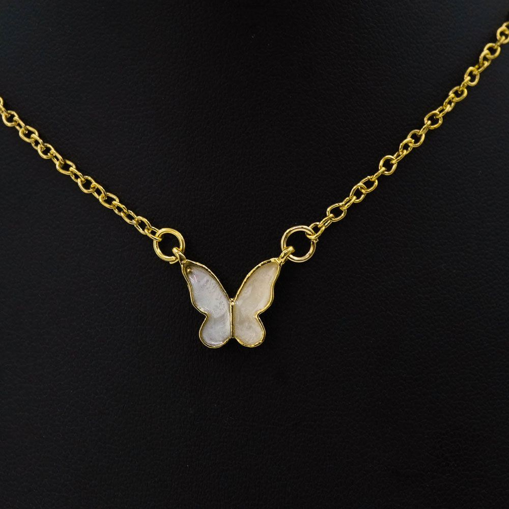 Pastel butterfly charm
