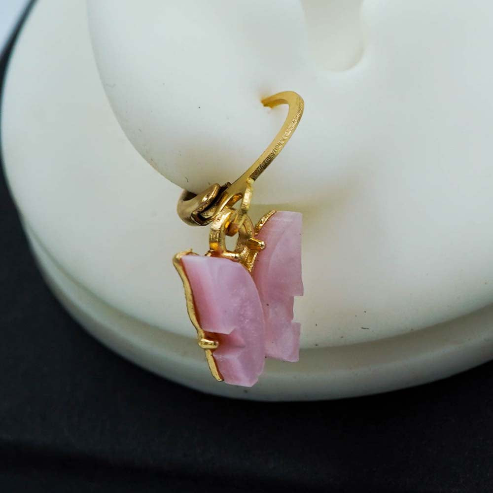 pink butterfly drops