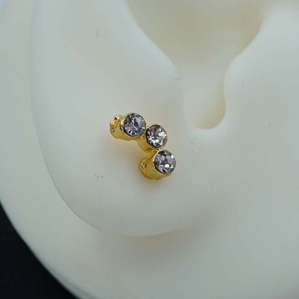 curved studs