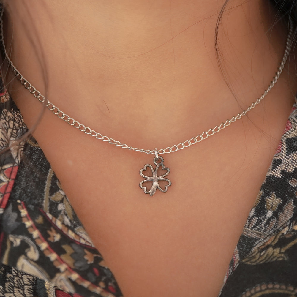 floral pendant