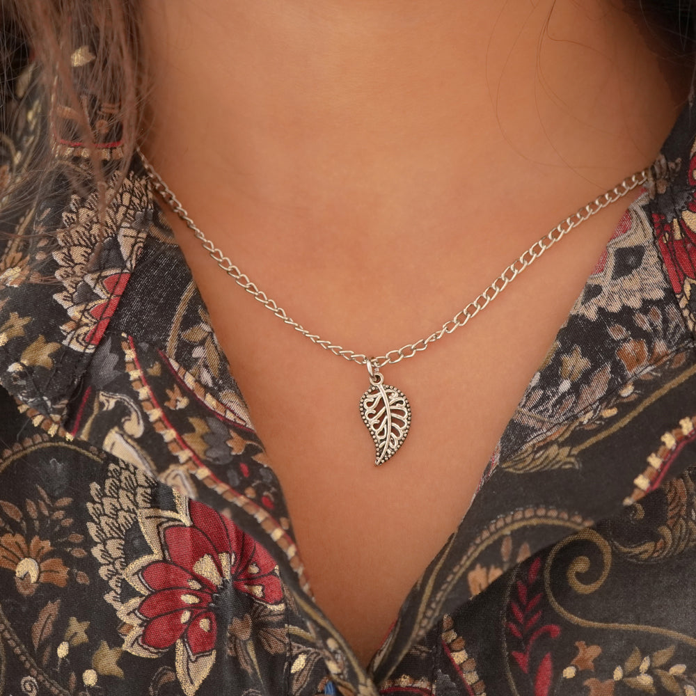 leaf pendant