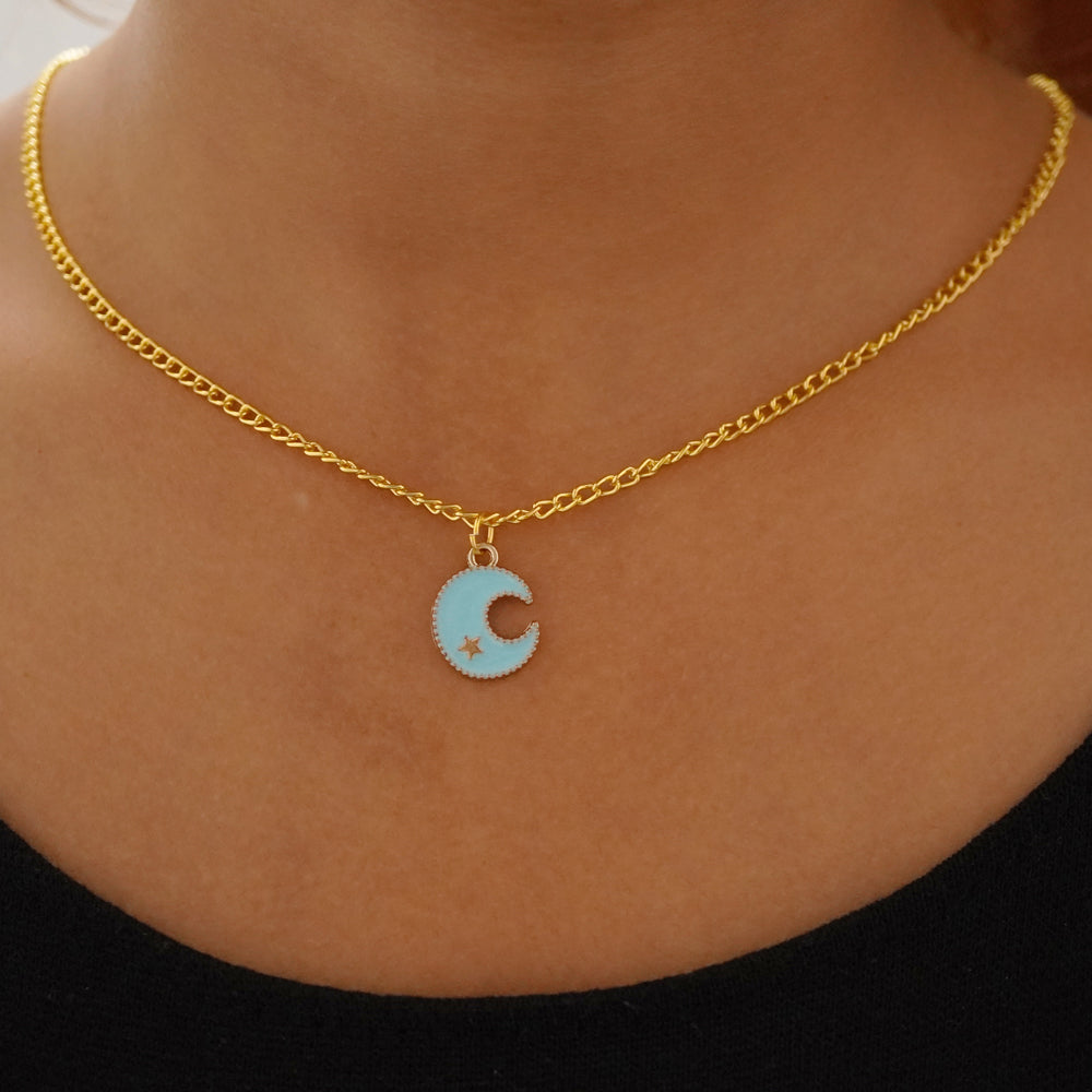 blue moon pendant