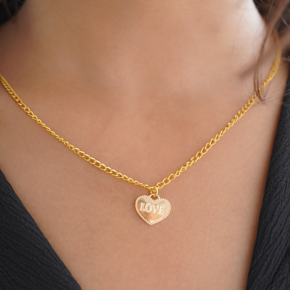 love engraved charms