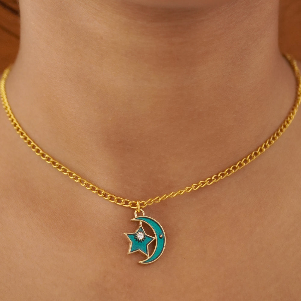 moon and star charms