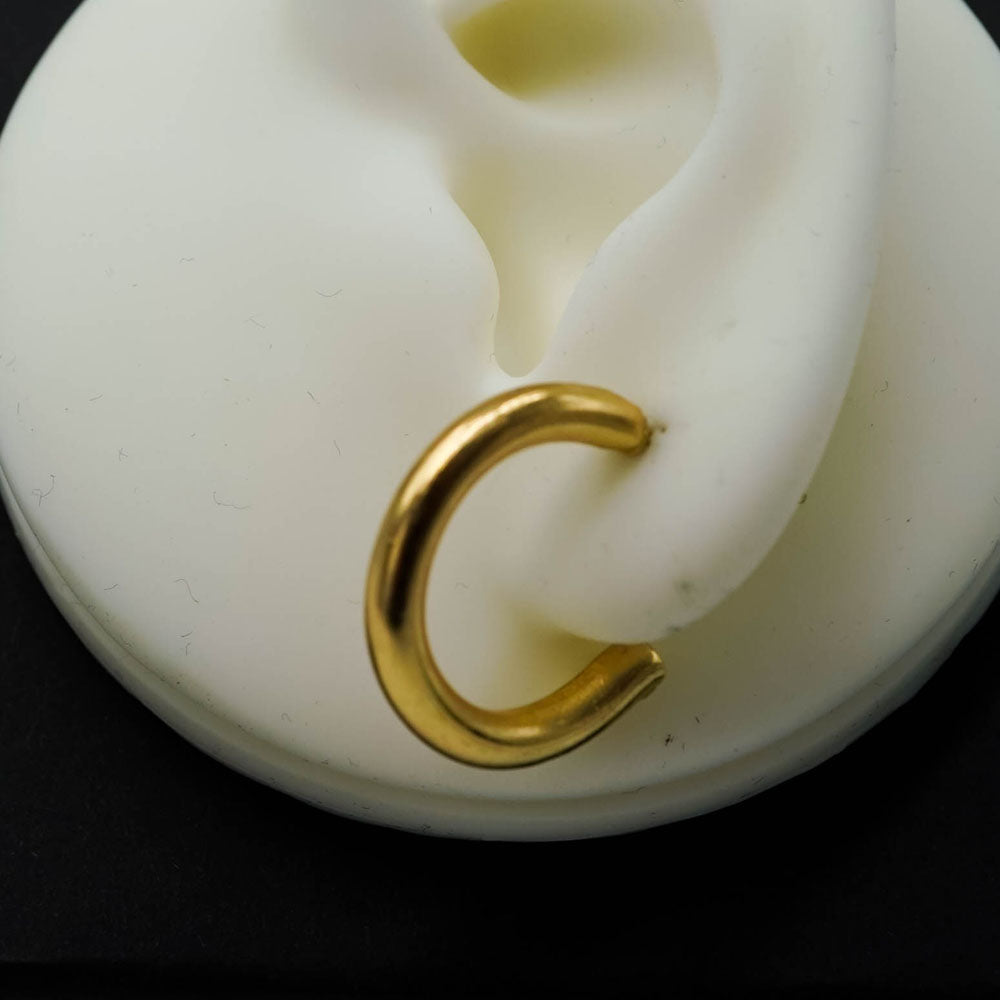 small golden hoops