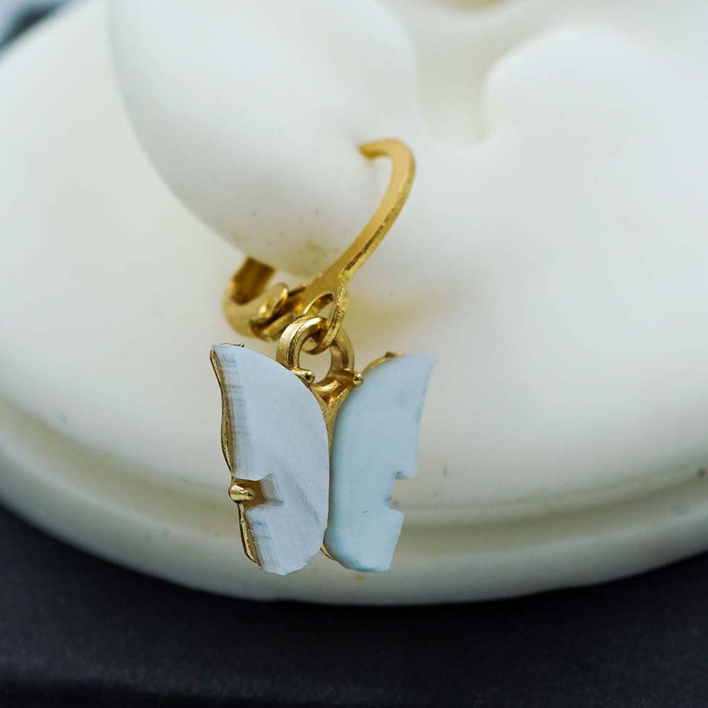 skyblue butterfly drops