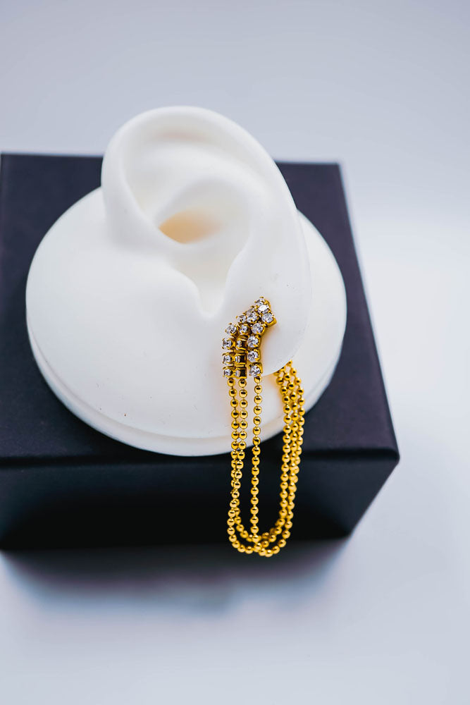 grillin drop earrings d484