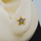 star zircon studs