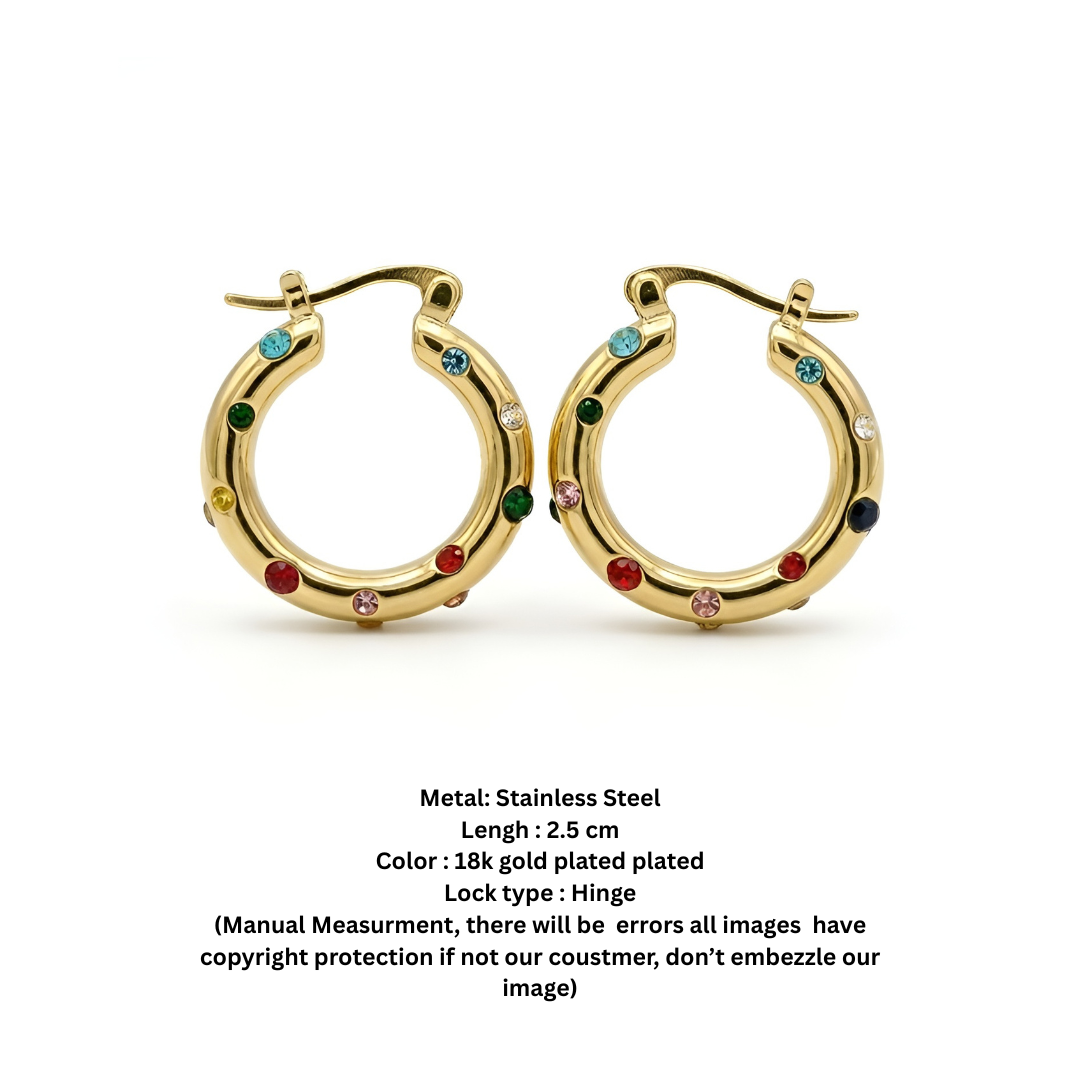 KANYA MULTICOLOURED EARINGS