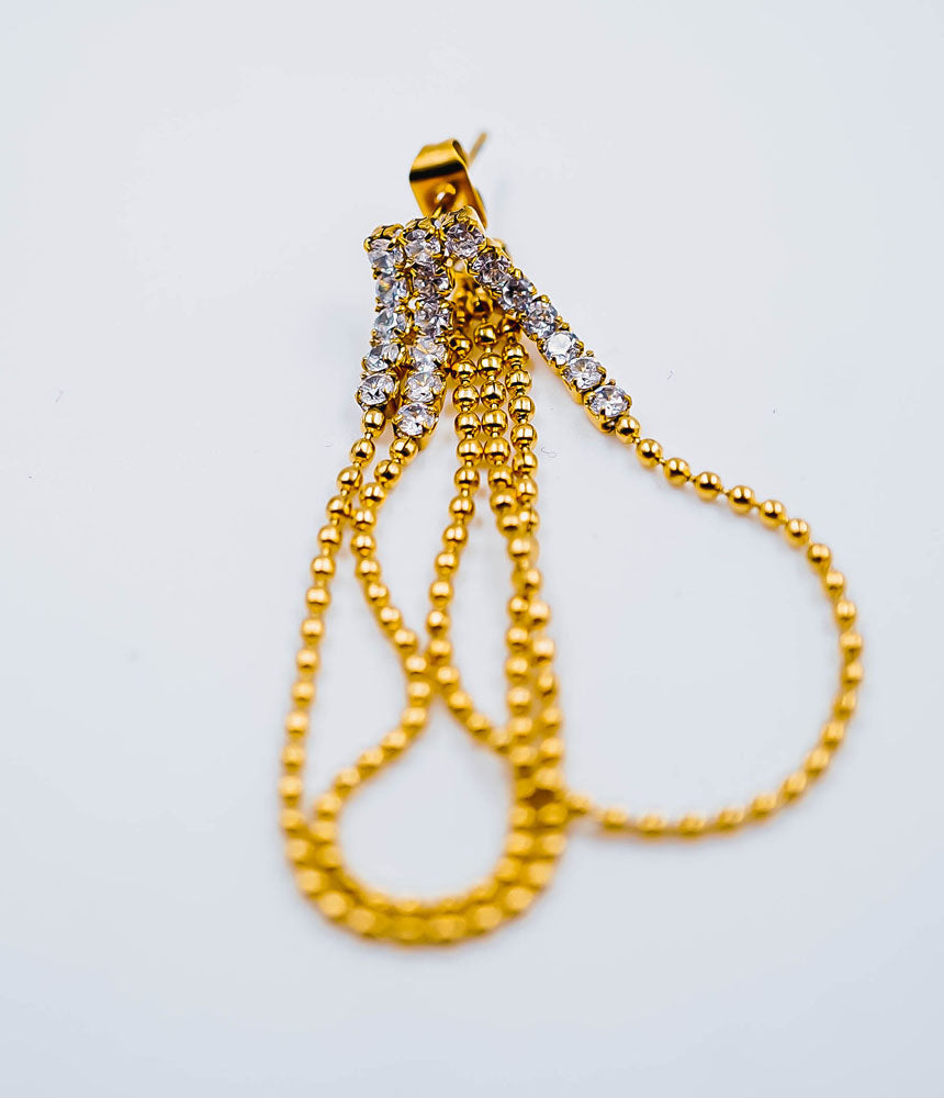 grillin drop earrings d484