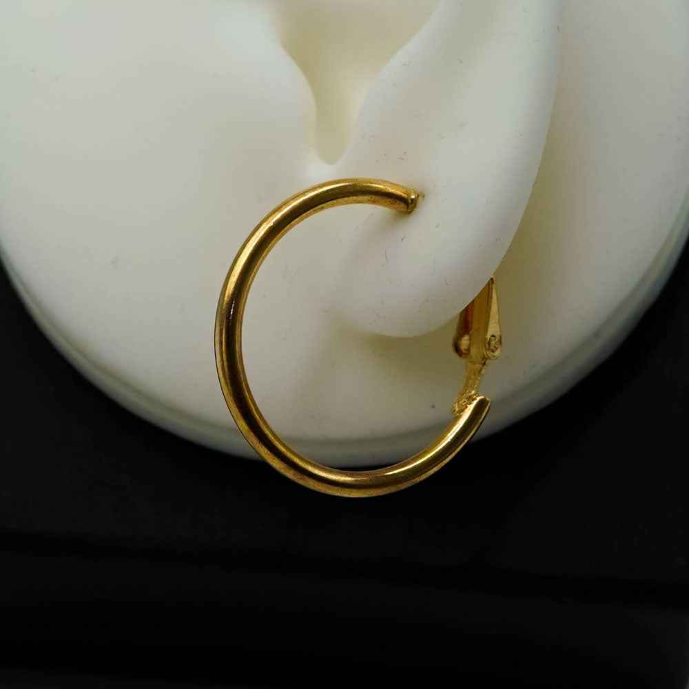large golden hoops