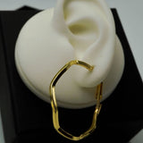 wavy hoops