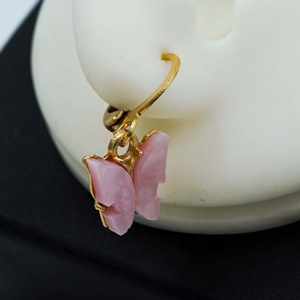 pink butterfly drops