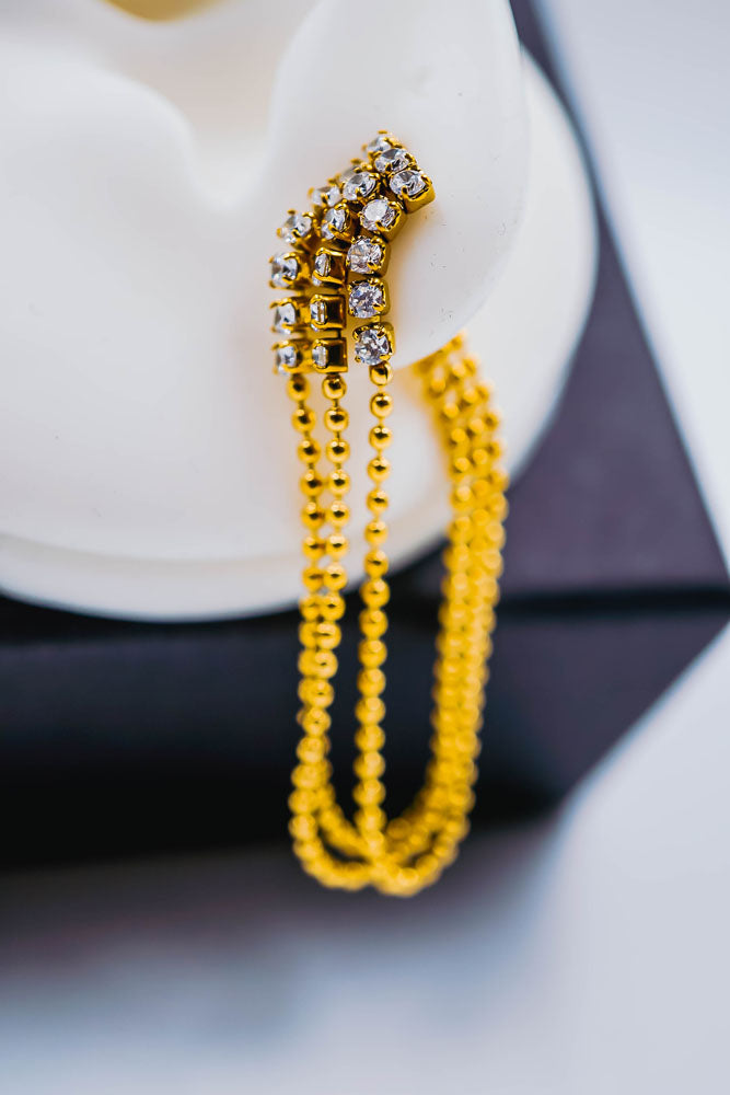 grillin drop earrings d484