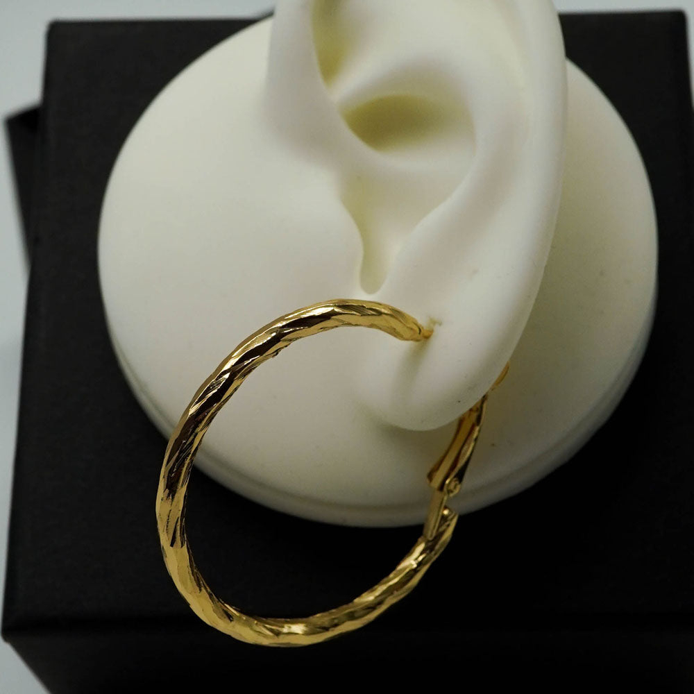 golden hoops