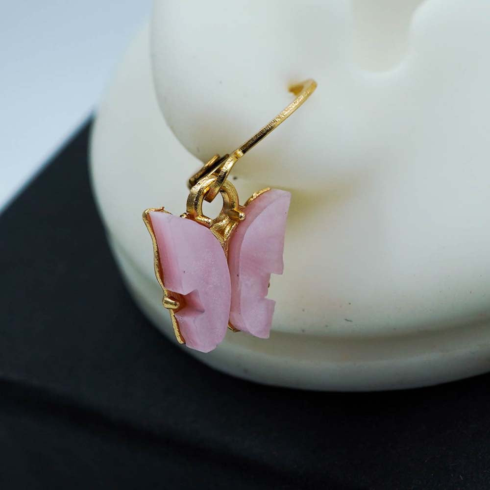 pink butterfly drops