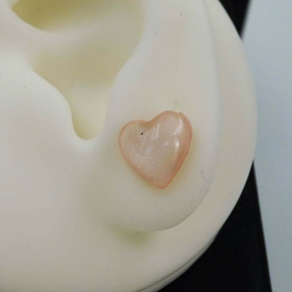 heart studs