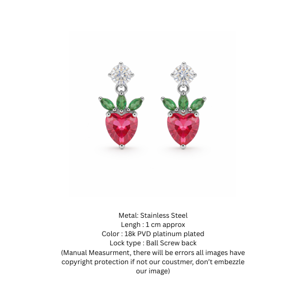 CHERRY EARINGS