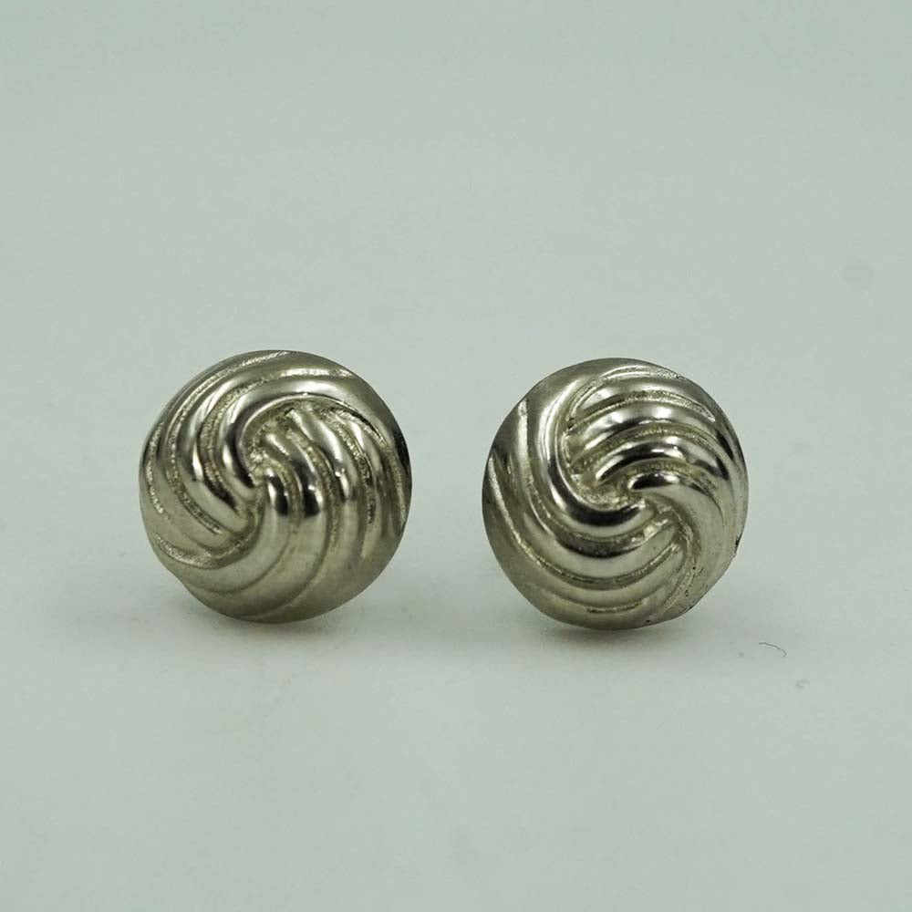 twister silver studs