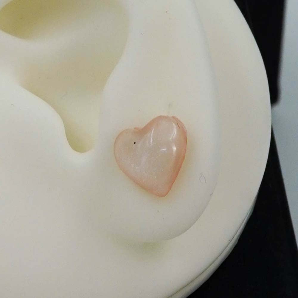 heart studs