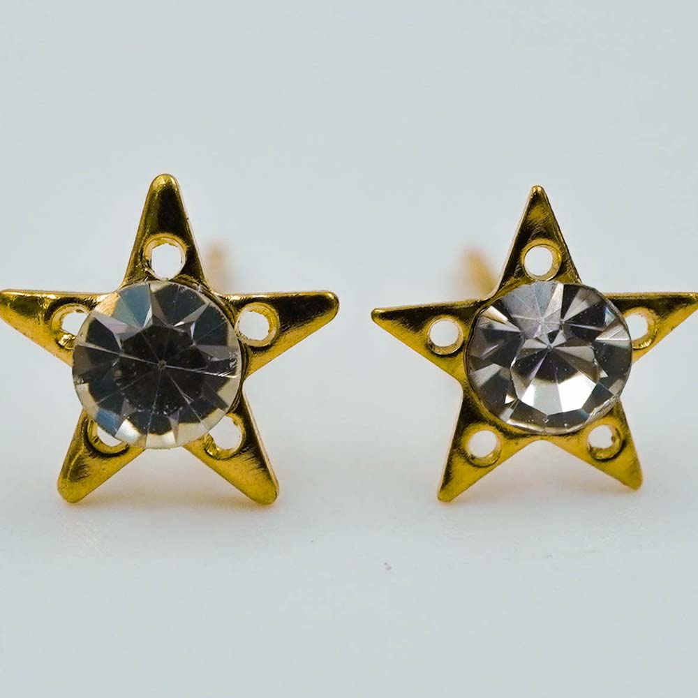star zircon studs