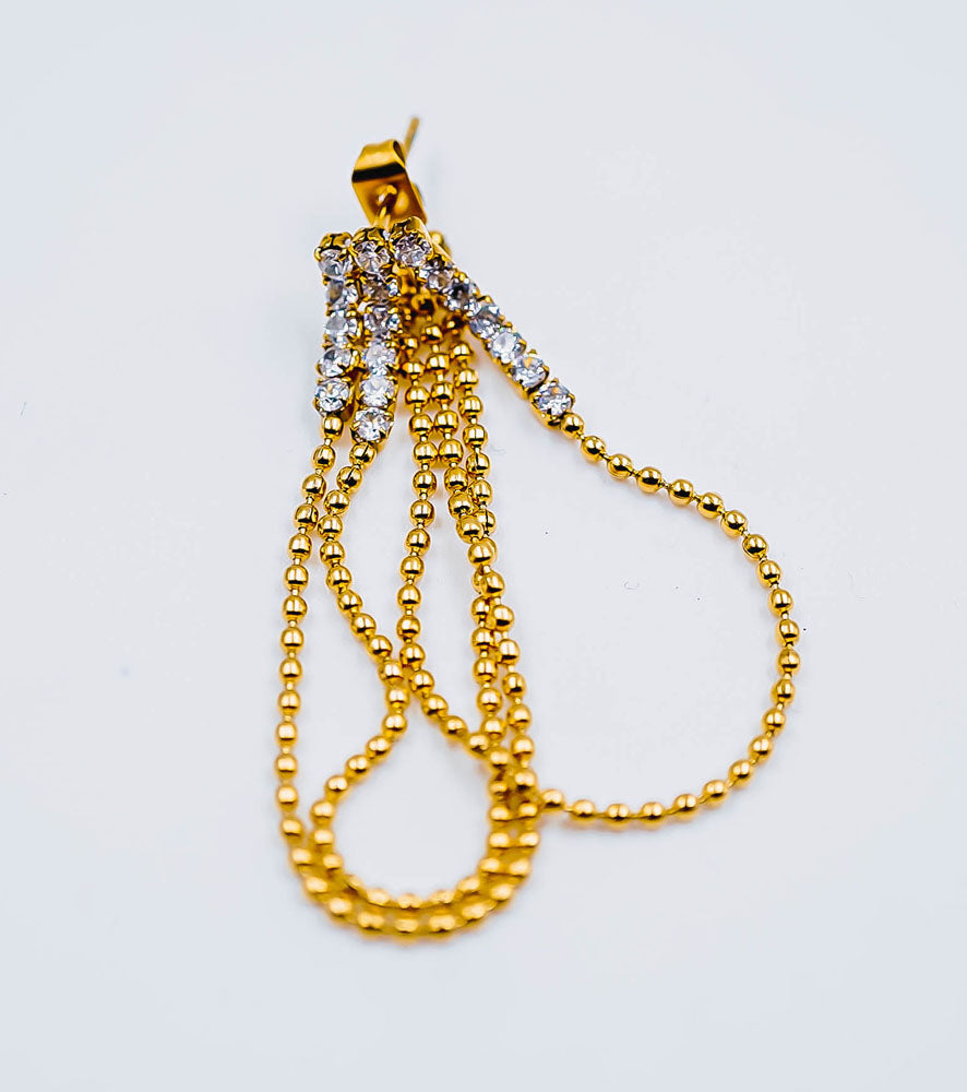 grillin drop earrings d484