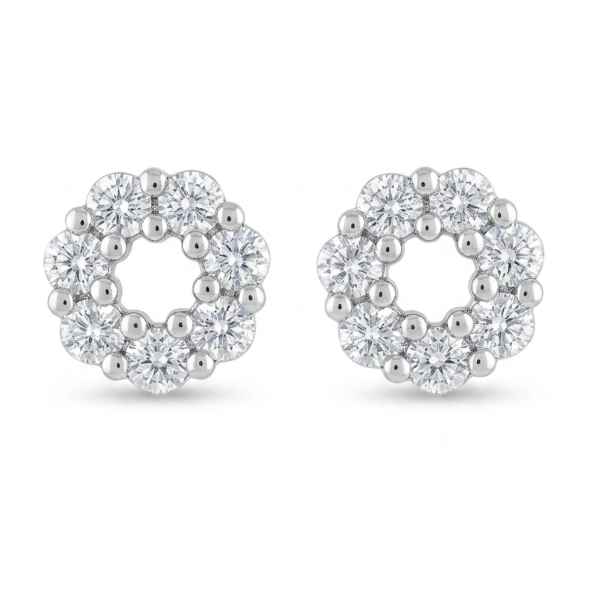 Deigo silver plated studs D475