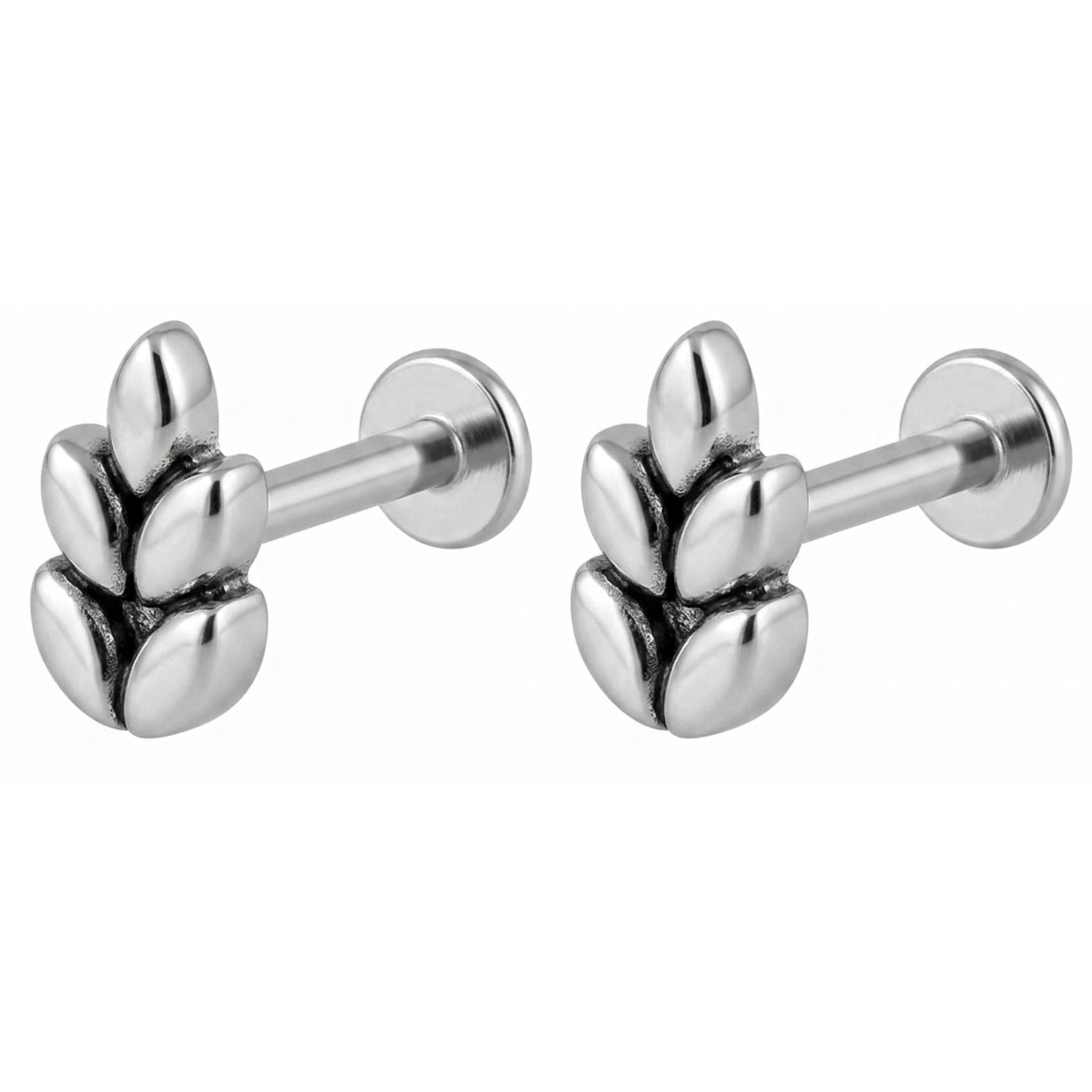 Leaf shaped Earrings D514