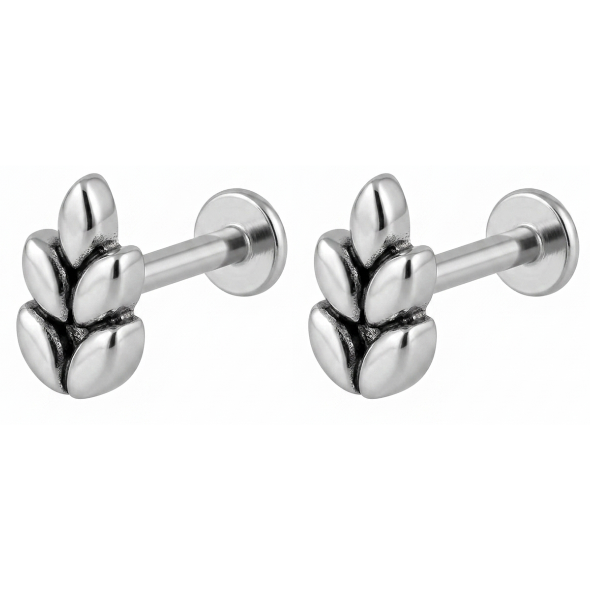 Leaf shaped Earrings D514