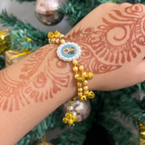 Sacred Guru Ji Pearl Bracelet