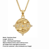 flower in hand  pendent