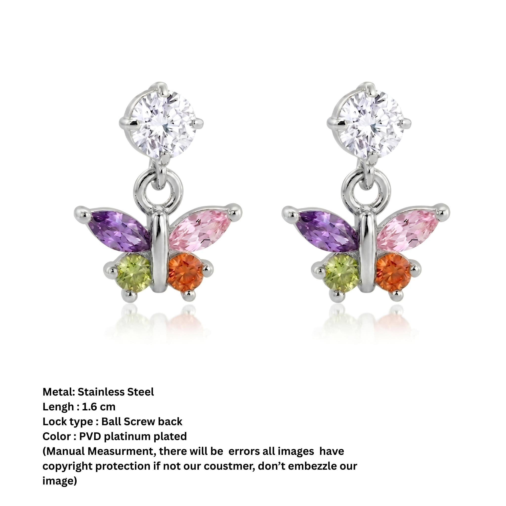 Hannah MULTICOLURED EARINGS