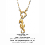 The Golden Seahorse Amulet