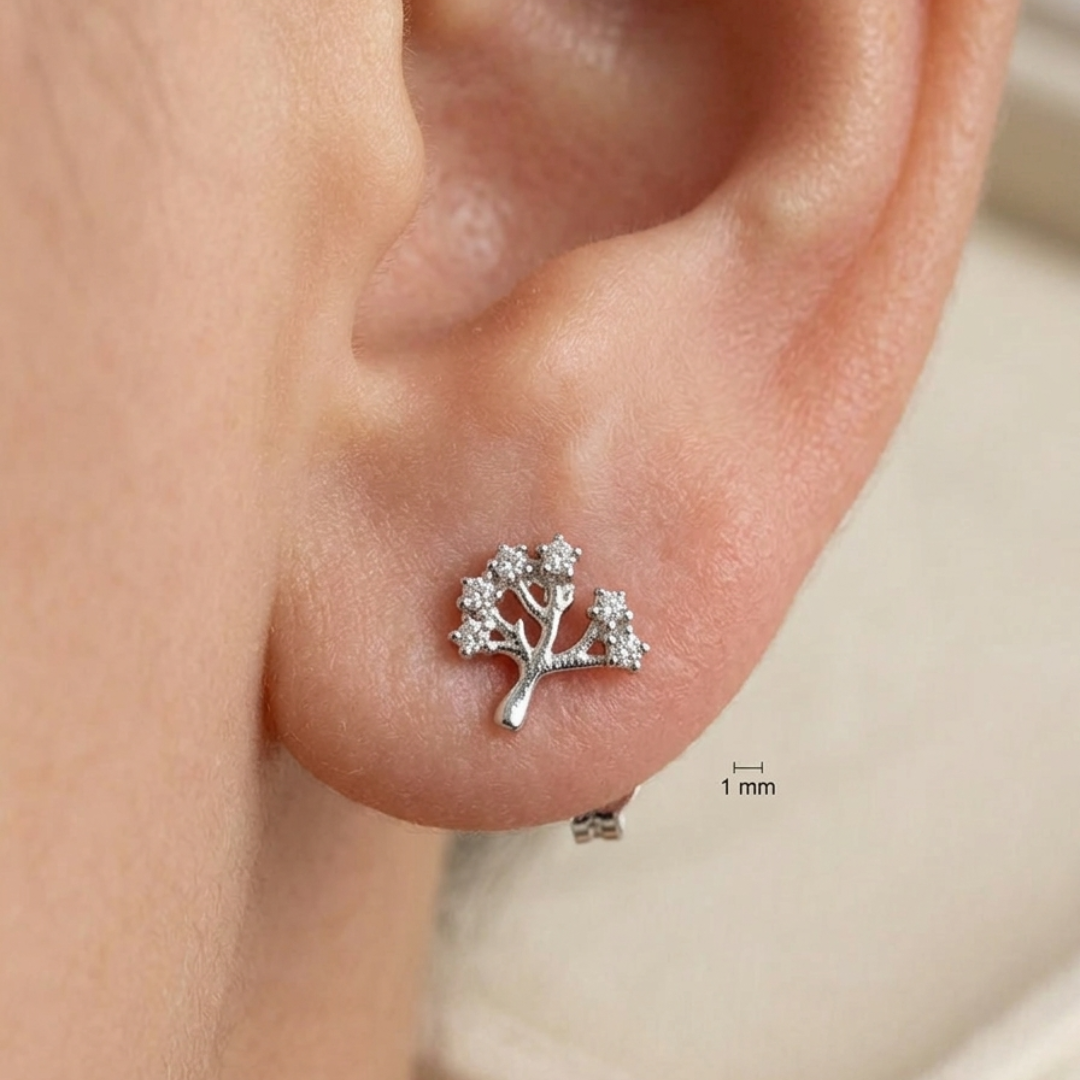 Silver Arbour Studs