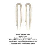 The Celestial Cascade Tassel Earrings