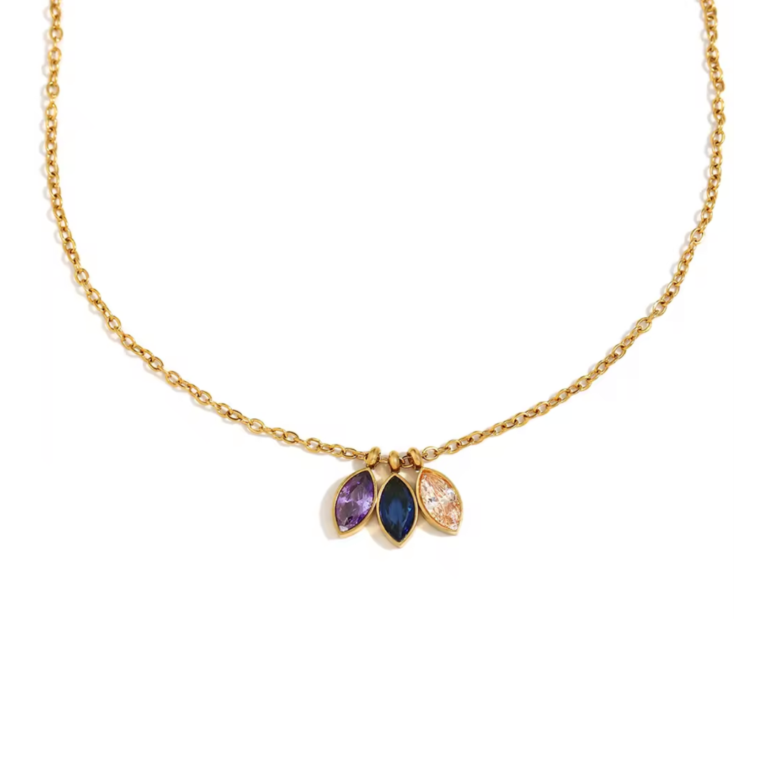 The Trio Marquise Celestial Pendant