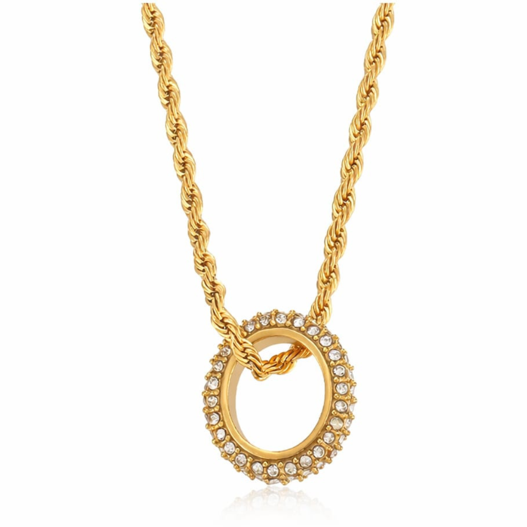 The Halo Eternity Rope Necklace