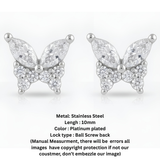 BUTTERFLY EARINGS