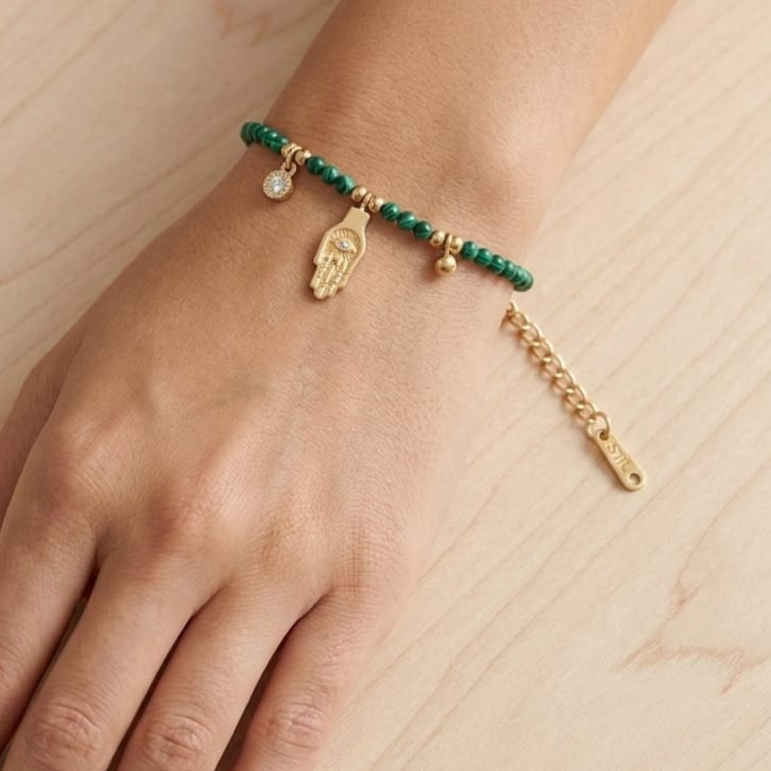 The Malachite Guardian Bracelet