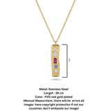 The Prism Molten Bar Pendant