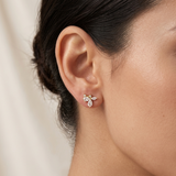 The Blush Halo Drop Earrings