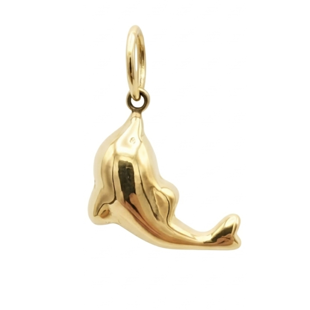 The Gilded Voyager Dolphin Pendant