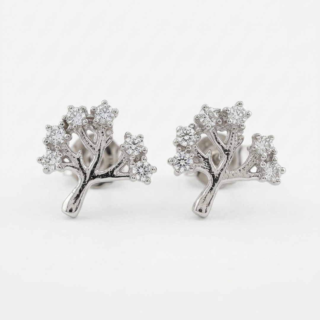 Silver Arbour Studs