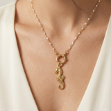 The Golden Seahorse Amulet