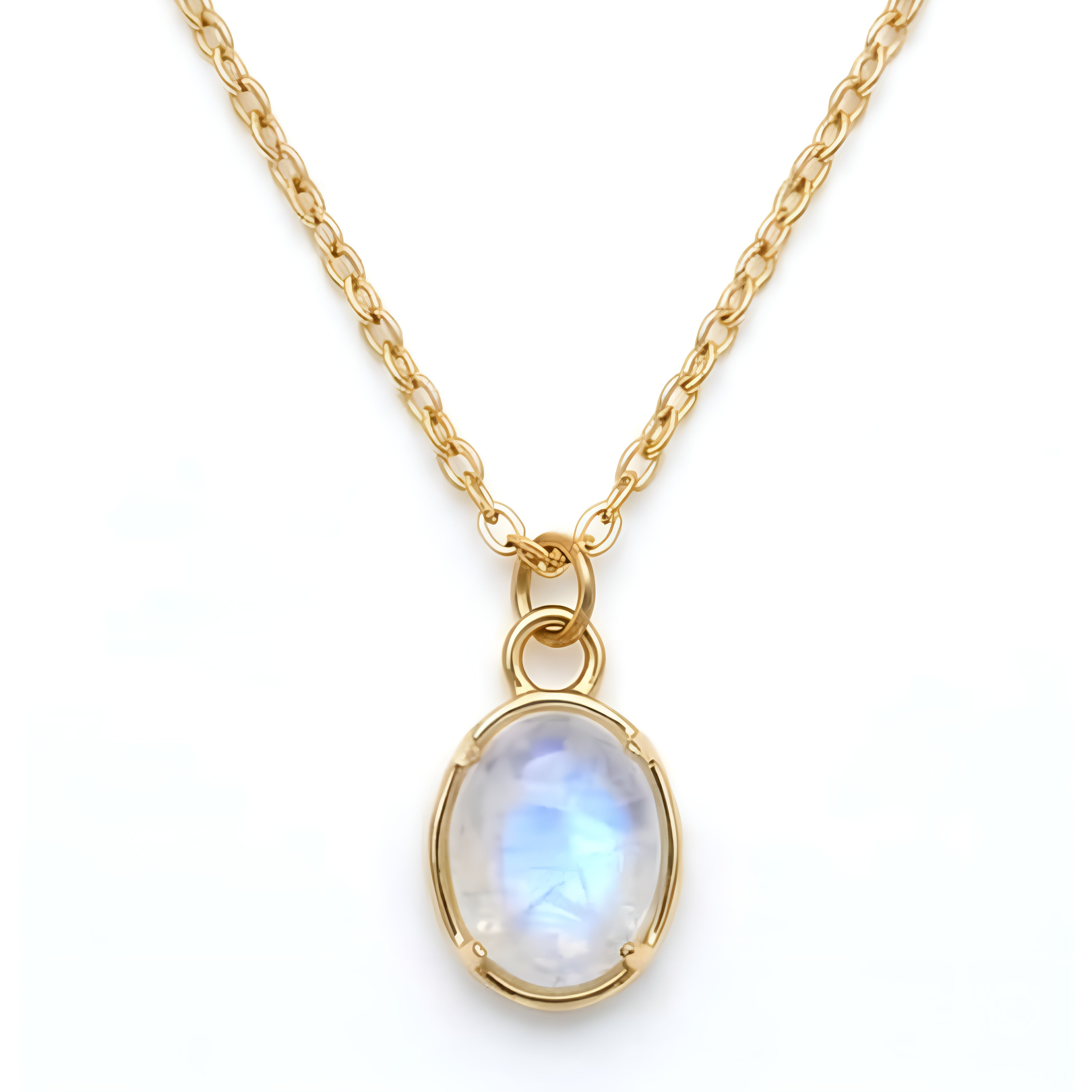 CRYSTAL MOON PENDENT