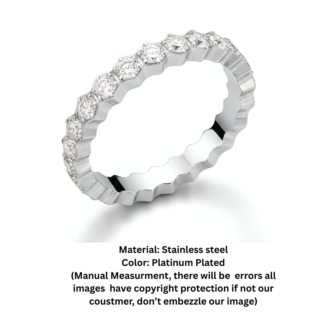 Nyssa silver plated ring