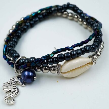 sea horse triple layered band